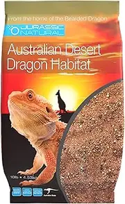 Australian Desert Dragon Habitat 10lb Substrate for Bearded Dragons and Other Lizards