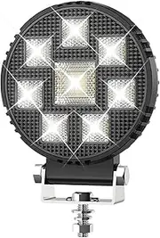 Led Off Road Lights - Led Work Light Bar for Trucks - Waterproof Bright High Multi-Functional 360 Degree Rotatable Device for Car Truck Road Trailer Automotive Use