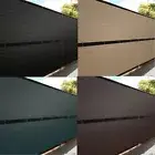 50ft Privacy Fence Screen Windscreen Shade Cover Fabric Mesh Garden Tarp Netting