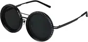 Adjustable Tint Sunglasses – Multi-Gear Shade Lens, Gradient Eye Protector | Tinted Filter with UV Blocker for Sunlight Exposure Moments, Coastal Adventure, Vacation Comfort Wear, Leisure Time