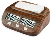 Leap Chess Clock Digital Timer Wood