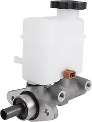 X AUTOHAUX Brake Master Cylinder with Reservoir No.585102B800 for Hyundai Santa Fe 2006-2009 Hydraulic Master Cylinder Silver Tone Aluminum Alloy,Plastic 1 Pcs