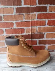 TIMBERLAND MEN’S RADFORD 6 IN WATERPROOF BOOT WHAET NUBUCK 0A1JHF SIZE 11