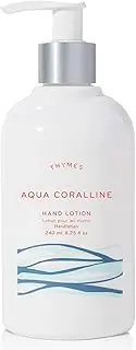 Thymes Hand Lotion Silver Pump - 8.25 Fl Oz - Aqua Coralline