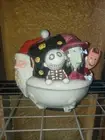 Sante Clause Lock Shock & Barrel 2002. Nightmare Before Christmas Cookie Jar