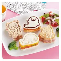 在飛比找ETMall東森購物網優惠-日本TORUNE三明治便當造型模具 海洋森林動物卡通三明治切