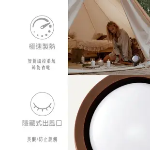 【Treewalker露遊】Pro Kamping電暖器 小暖爐 電暖爐 陶瓷電暖爐 桌上型電暖器 阿尼電暖爐 露營戶外