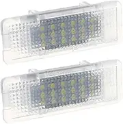 HUVNEXA Canbus Car LED Door Footwell Light Auto Lamp, for BMW, 1 Series 3 Series 5 Series 7 Series X Series X5 X1 E39 E60 E61 F10 M5 Footwell Boot Lamp