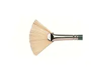 Winsor & Newton WOC Winton Hog Fan Paint Brush Oil Art/Craft Painting Size 3
