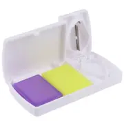 OZNALA Pill Cutter Box Grinder Medicine Box Tablet Crusher Pill Splitter Storage Case