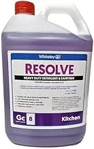 Whiteley Resolve 5Lt Heavy Duty Detergent and Food Grade Sanitiser