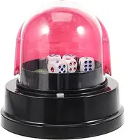 Vaguelly Electric Dice Cup Shaker for Ktv Bar Dice Shaker with Dices Parties Family Gatherings and Fun Activities Easy to Use Random Color