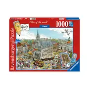 1000pc Ravensburger Gouda Kids/Childrens Jigsaw Puzzle Play Toy 70x50cm 14y+