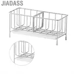 JIADASS 水槽海綿架304不銹鋼大容量耐腐蝕托盤設計家庭廚房乾燥籃