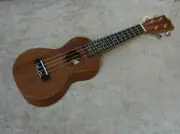Amahi - select mahogany Peanut shape soprano ukelele with gigbag - UKE