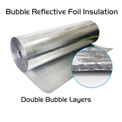NASATEK BP16200 16"x200' Foil Insulation Double Bubble Reflective Insulation