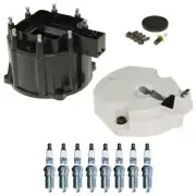 Distributor Rotor Cap & Spark Plugs Kit ACDelco For DeVille Eldorado Seville 4.1