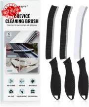 Hard Bristle Crevice Cleaning Brush for Grout Kitchen Bathroom Window Gap Scrub