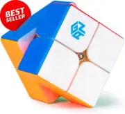 Gan 249 2X2 Stickerless Gan 249 V2 Speed Cube