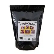 Agspand Feedchar Mineral Charcoal Supplement Pouch for Animals 10L