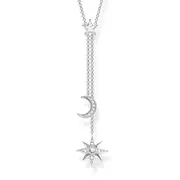 Buy Necklace Star & Moon Silver by Thomas Sabo online - THOMAS SABO Australia