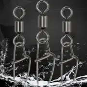 Rolling Swivel Heavy Duty Ball Bearing Barrel Fishing Snap Connector with Pin