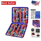 Flexible Double-Sided Toy Car Organizer for Hot Wheels & Matchbox - 88 Slots