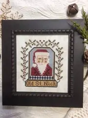 Old St Nick~Annie Beez Folk Art