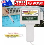 Swimming Pool Kit Meter Chlorine Digital PH Water Quality Tester Level Monitor