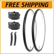 High-Performance 700x25C/700x28C/700x35C Replacement Tire Set for Cycling