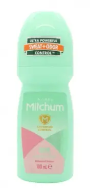 MITCHUM POWDER FRESH DEODORANT ROLL-ON - WOMEN'S FOR HER. NEW. FREE SHIPPING