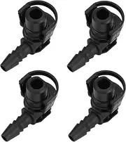 4Pcs 55354565 Throttle Valve Thermostat Body Heater Water Pipe Hose Connector, Replace Part # 55574685, 55569809, Fit for Chevrolet Cruze Sonic Trax Buick Encore