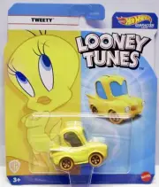 2023 HOT WHEELS CHARACTER CARS Q CASE LOONEY TUNES TWEETY YELLOW COMBINED SHIP