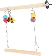 Happyyami Hanging Bird Plaything Decorative Parrot Swing for Pet Birds for Cockatiels Parrot Tree Stand