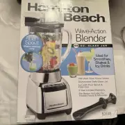 NEW Hamilton Beach Smoothies Wave-Action Blender 700W Motor Dishwasher Safe