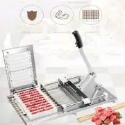 10 Sites Manual Wear Meat Kebab Machine Outdoor Camping BBQ Preparing Tool