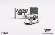 1:64 PORSCHE 911 TARGA 4S WHITE #332 MINI GT 332