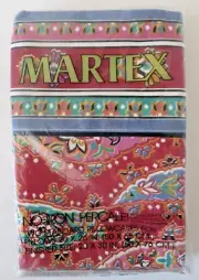 TWO 1980's NEW SEALED MARTEX "ARABESQUE" WEST POINT PEPPERELL PILLOW CASES USA