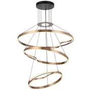 Ostrom 3 Tier Ring LED Pendants Lights Kitchen Bench Lighting Telbix