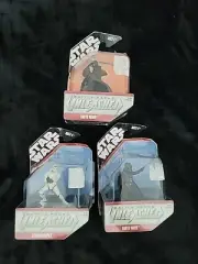 3 Star Wars Battle Packs Unleashed Figure Asst 2007 Hasbro Vader & Storm Trooper