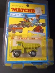 Matchbox Superfast #28 Mack Dump Truck 1971 In Blister Pack
