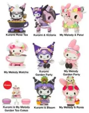 tokidoki Hello Kitty Kuromi & My Melody Garden Tea Party - Case of 8 Blind Boxes
