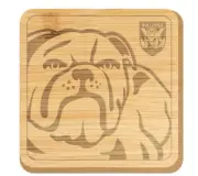 NRL Cheeseboard - Canterbury Bulldogs - 35 x 35 x 1.5cm - Serving Board