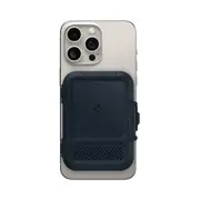 SPIGEN MagSafe Card Holder, Genuine Lock Fit MagSafe Case Compatible Magnetic Wallet for Apple