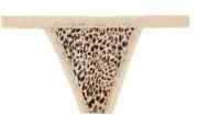 New w/Tag Victoria's Secret V-String Free Ship ThongSz S,M,XLLeopard