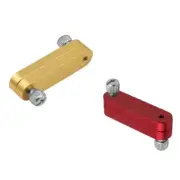 2Pcs Aluminum Alloy Scriber Woodworking Ruler Stop G1Q84433
