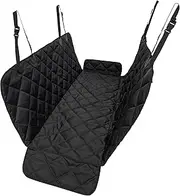 Mybieepet Waterproof Car Dog Seat Cover, Scratch Proof and Non Slip Backing Puppy Protective Cover, Durable Soft Hammock Protector for Cars, Trucks, SUVs, Couch, Mattress