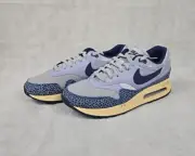 Nike Air Max 1 86' PRM Mens Size 8 Big Bubble Lost Sketch Grey / Blue DV7525 001