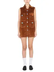 [CORMIO] CORMIO-Corduroy Dress-Donna XS
