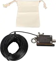 Compact Size Radio Antenna, Portable HF End Fed Antenna 1-30MHZ, FE8 CW SSB 1:49 Balun, Easy Setup, Great for Outdoor
